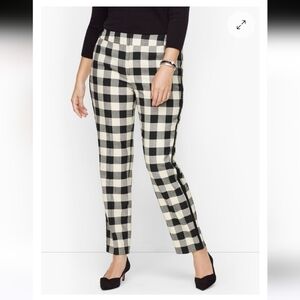 Talbots Plus Size Exclusive Hampshire Ankle Pants - Buffalo Check women's 16 new
